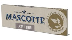 Папір для самокруток MASCOTTE EXTRA THIN ORGANIC (50 листків) фото — Kyset.com.ua