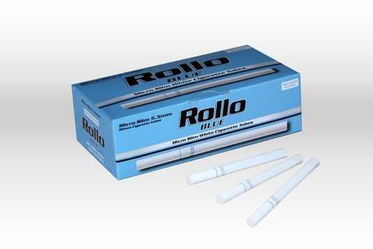 Сигаретні гільзи Rollo Blue Micro Slim 5.5мм 200шт — купить в