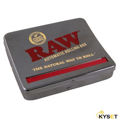 Машинка для самокруток RAW Adjustable Automatic ROLLING BOX 110mm фото — Kyset.com.ua