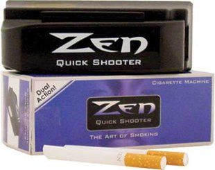 Машинка для набивання сигаретних гільз ZEN QUICK SHOOTER Dual 84mm and 100mm фото &mdash; Kyset.com.ua
