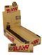 Папір для самокруток 1&frac14; RAW Classic Natural Unrefined 76 х 44 (50 листків) P_RAW03 фото 2 &mdash; Kyset.com.ua