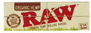 Папір для самокруток 1&frac14; RAW Organic Hemp (50 листків) фото &mdash; Kyset.com.ua
