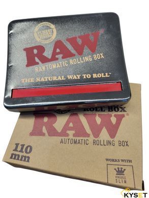 Машинка для самокруток RAW ROLLBOX 110mm фото &mdash; Kyset.com.ua
